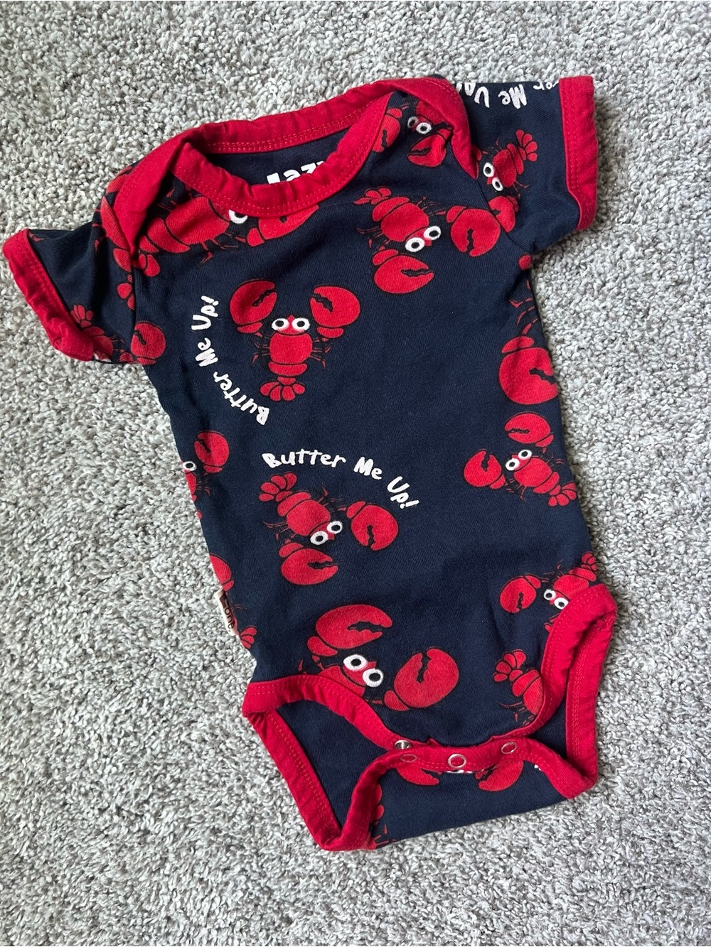 Lobster Bodysuit Onsie